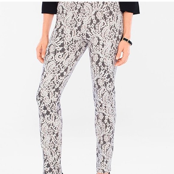 Chico's Shadow Ankle Pants Sz. 0.5 Regular NWT - Picture 3 of 6